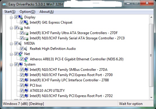 Easy Driverpack cho Windows 7