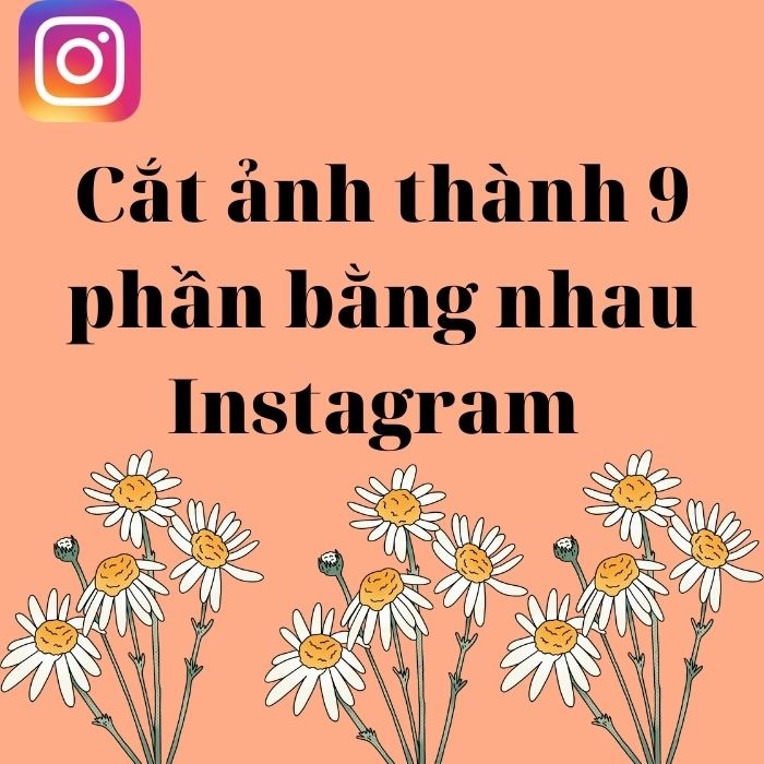 Ảnh minh hoạ: Cắt ảnh thành 9 phần bằng nhau Instagram