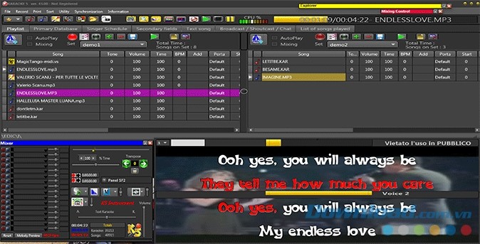 Karaoke 5: Phần mềm hát karaoke trên máy tính laptop, PC