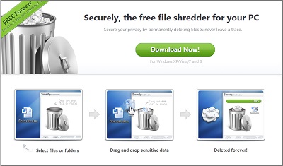 Download Securely File Shredder – Phần mềm hủy tệp tin miễn phí cho máy tính