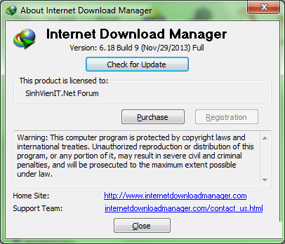Download IDM không cần crack