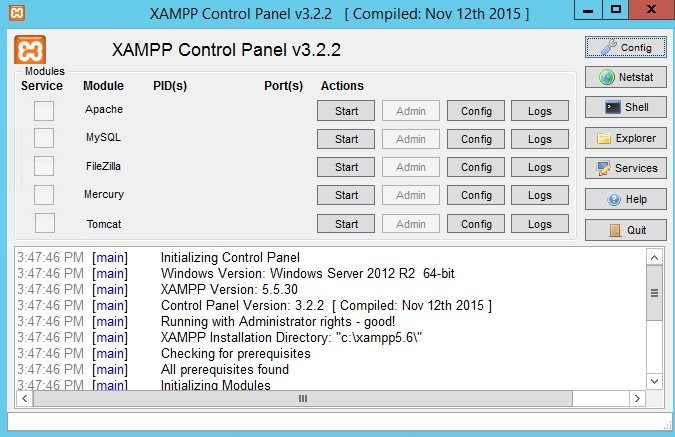 Download Xampp - Phần mềm tạo máy chủ web